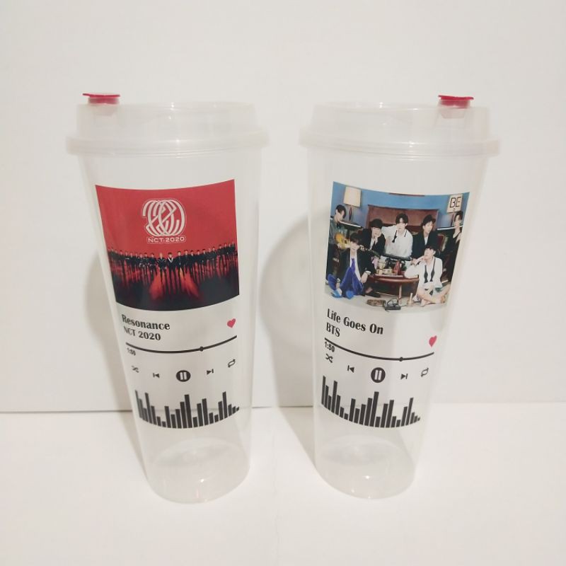 [ MHN BACA DESKRIPSI PRODUK ]Reusable Cup KPop Bts Exo Nct dream 127 U Seventeen Twice Blackpink Txt