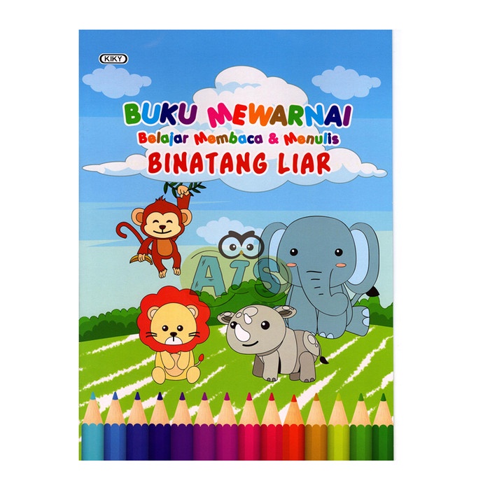 

Buku Mewarnai Baca & Tulis Kiky