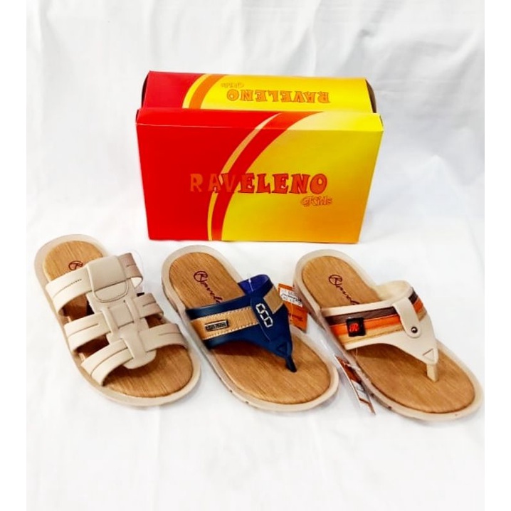 Sandal Anak Cowok / Sandal Harian / Sandal Jepit / Sandal Casual RAVELENO Gxx