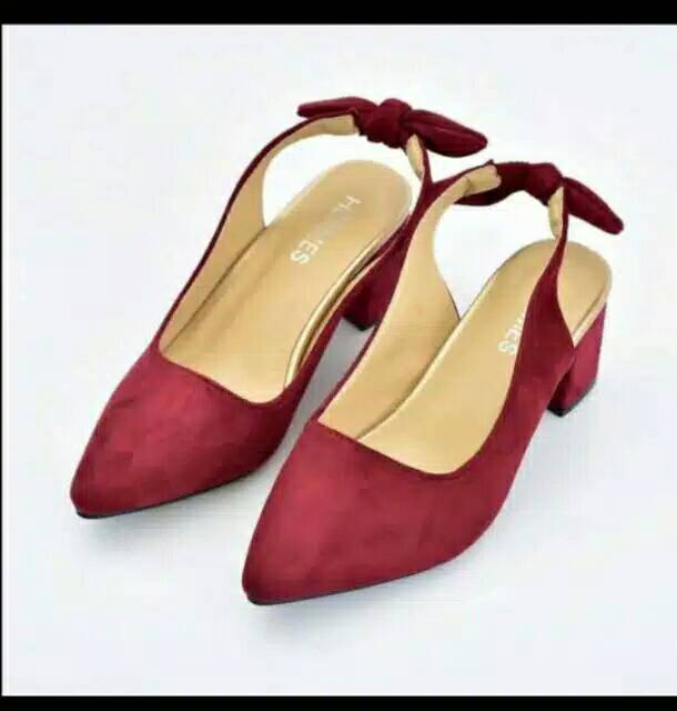 Heels tahu pita belakang ZR02