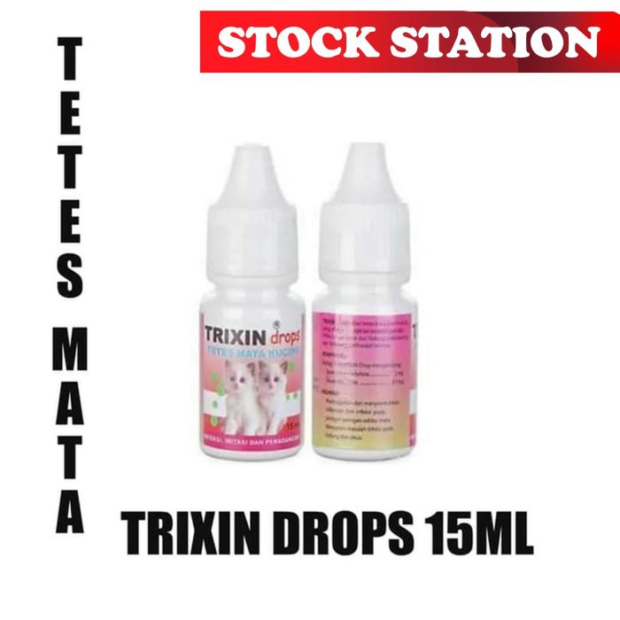 Trixin drops obat tetes mata kucing 15ML