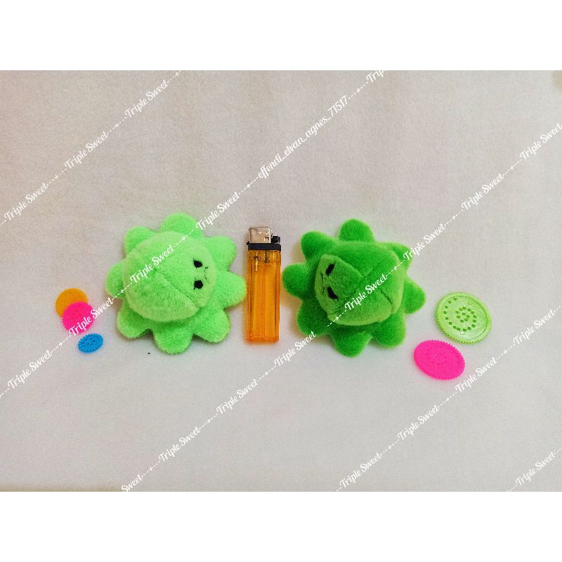 Boneka gurita oktopus reversible lucu imut custom