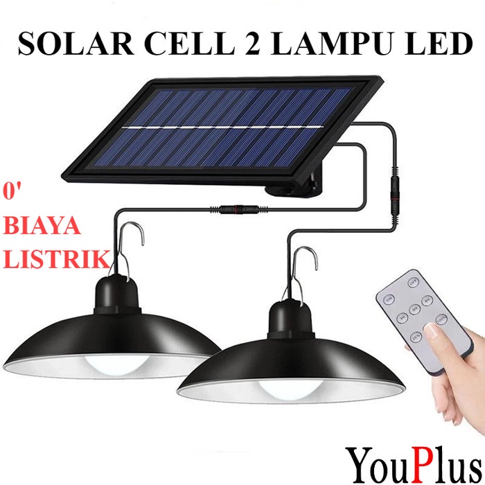 LAMPU SOLAR GANTUNG / LAMPU TENAGA MATAHARI / LAMPU OUTDOOR GANTUNG