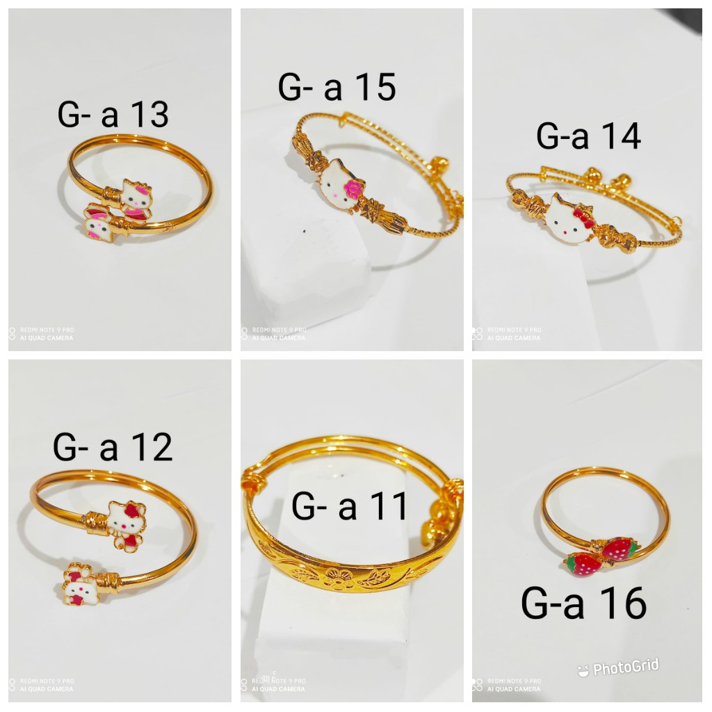 blinqshop GELANG TITANIUM ANAK ANAK ACSESORIS FASHION T.21