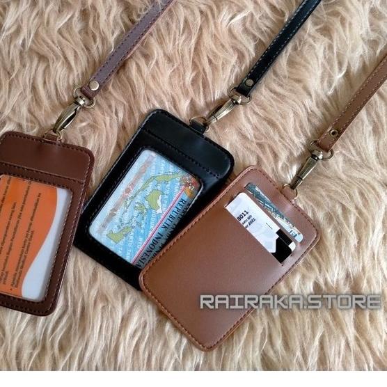 

Limited - Id Card Kulit Name Tag Kulit Card Holder Termurah