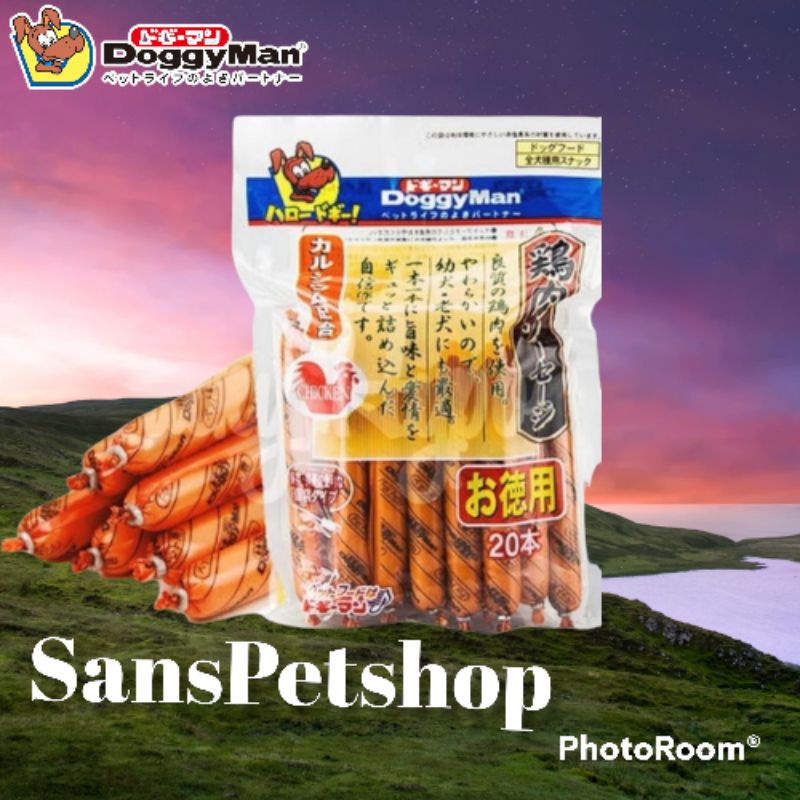 Doggyman Chicken Sausage isi 20pc