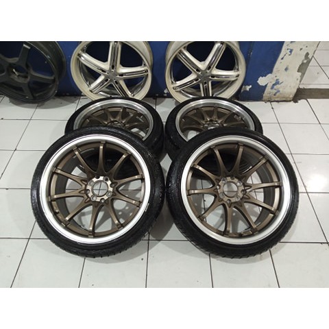 Velg Mobil Second Racing Ring 17 Untuk Avanza Xenia Yaris Vios City Jazz Brio Sirion Mazda Baleno
