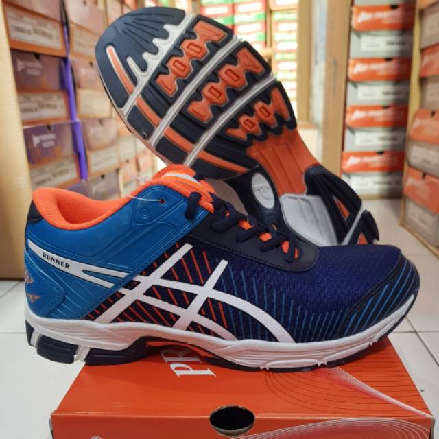 Sepatu Running Voli Profesional Runner Navy
