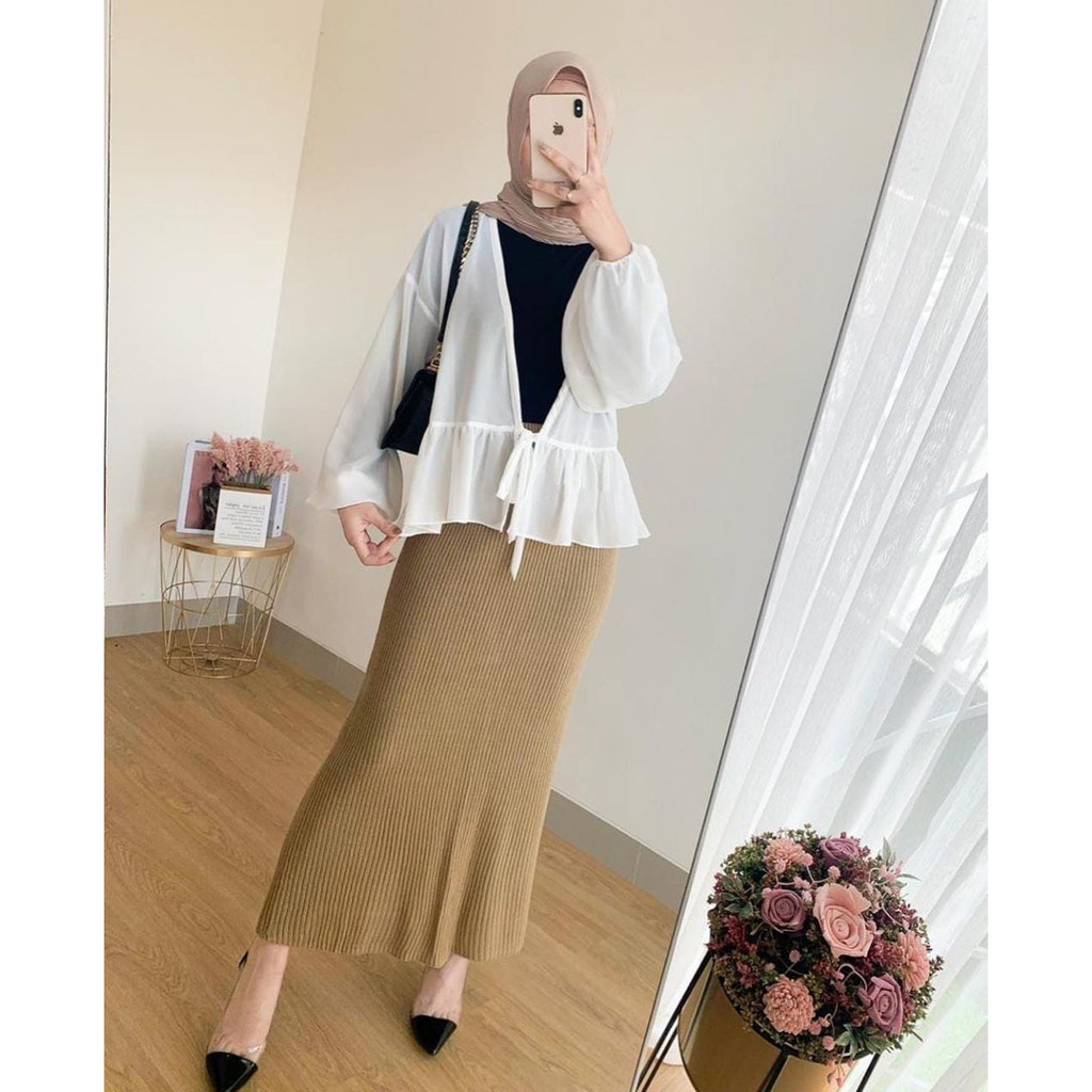 VIERRA Outer Cardigan wanita/ baju atasan wanita/ cardigan terbaru/termurah /outer atasan wanita terbaru