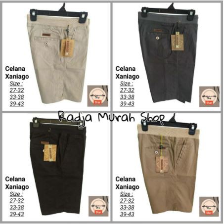 Celana Pendek Kolor Xaniago / Celana Pria / Celana Ori