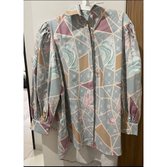 astera top buttonscarves (sold)