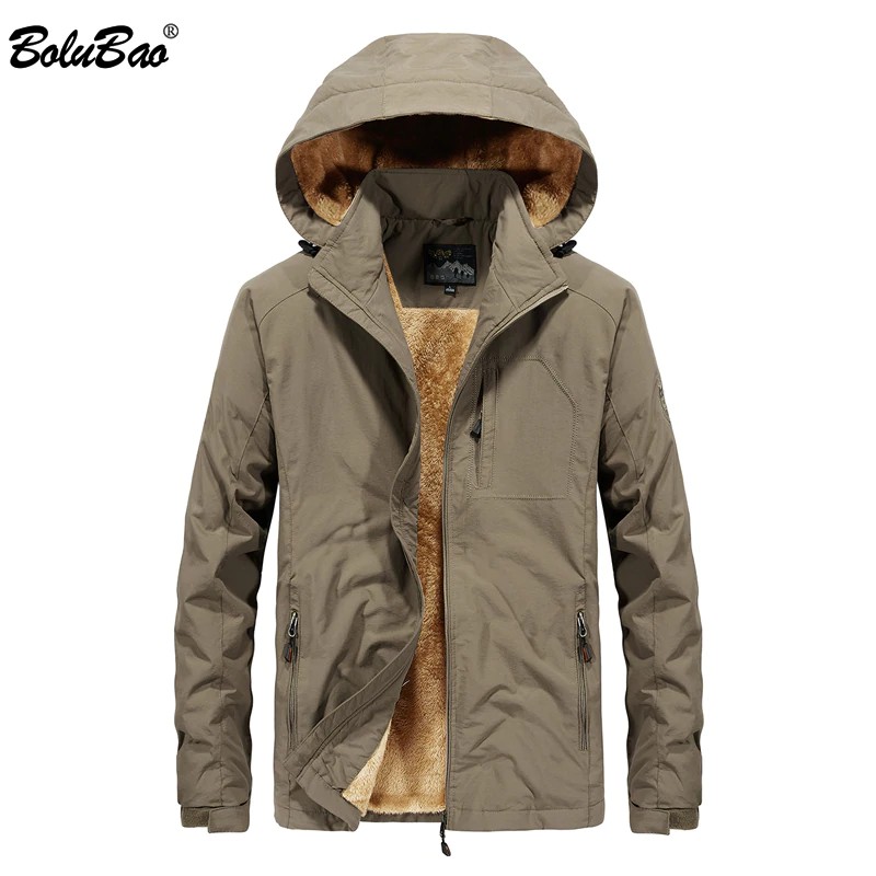 DISKON BOLUBAO Brand Men Jacket Coats Clothing Autumn Winter Warm Military Windbreaker Jacket