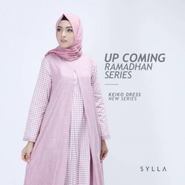 Terlaris gamis ibu menyusui keiko by syla serupa mouza, zoya restok