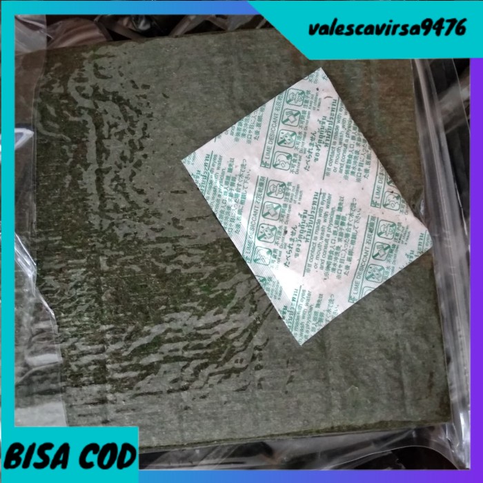 

⭐BISA COD⭐ Sushi Nori Silver Seaweed 50 Lembar