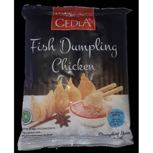 

CEDEA FISH DUMPLING CHICKEN - 200gr