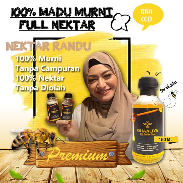 

Honey Madu Sehat Alami Hutan Bunga Randu Organik Murni Asli Perhutani Nusantara 150ml A17