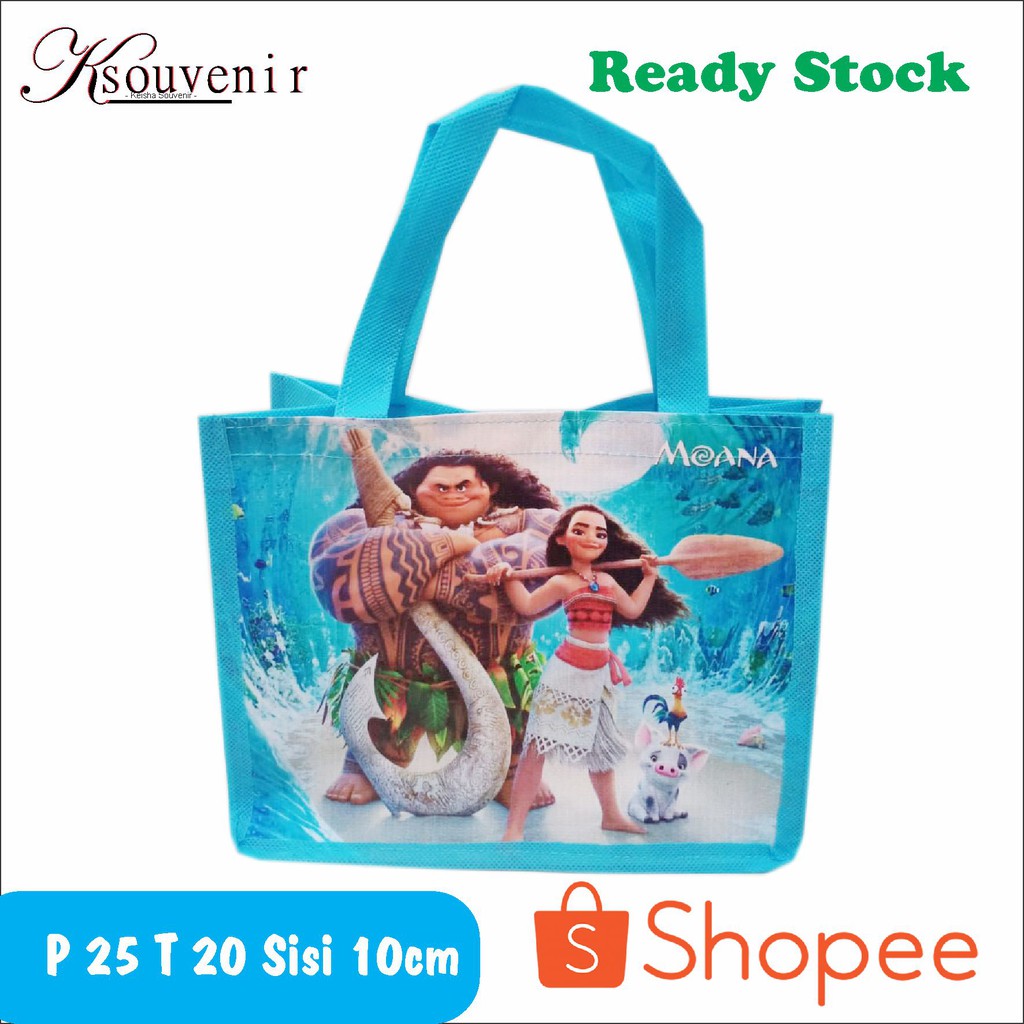 

tas ultah tas souvenir goodie bag moana