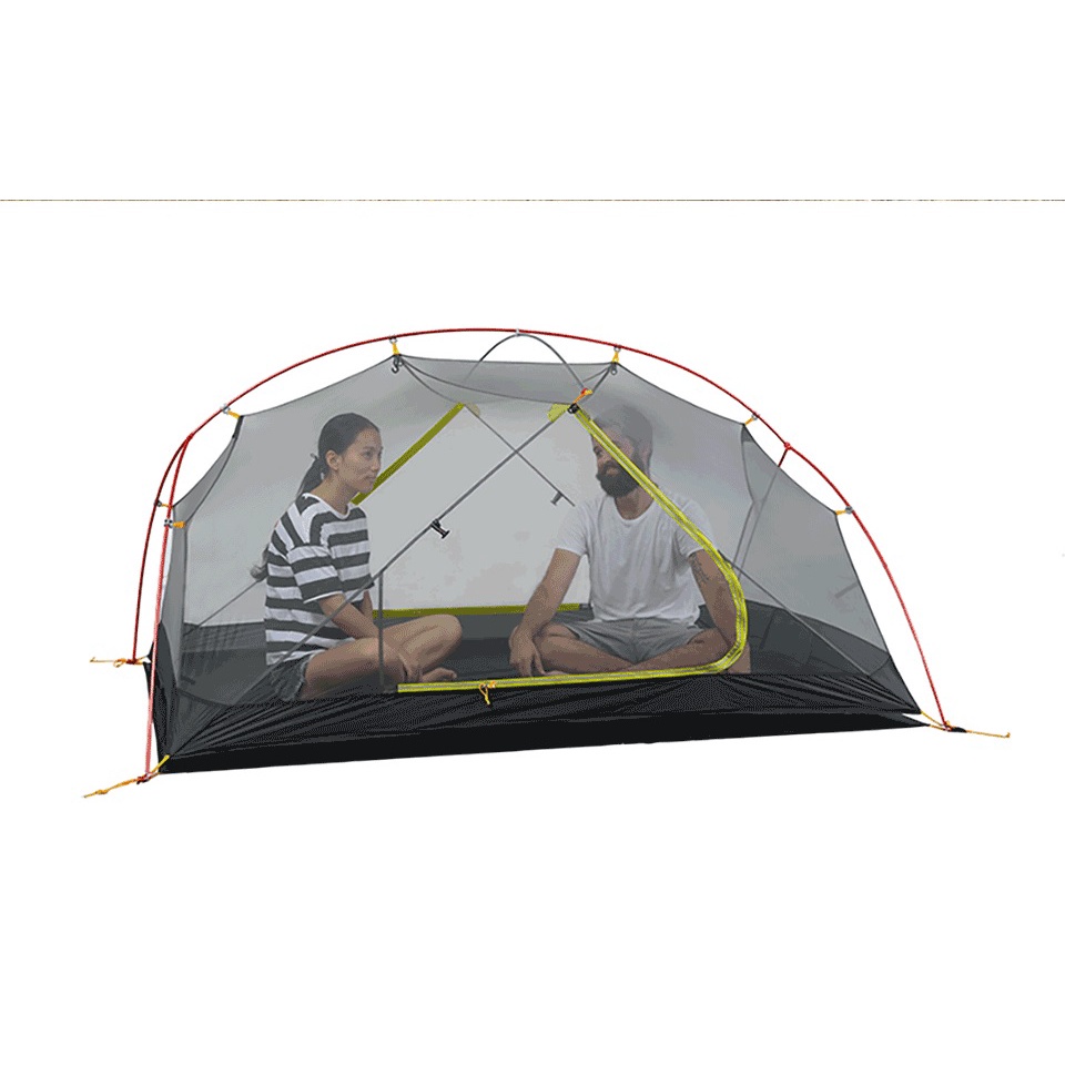 AKN88 - NATUREHIKE Mongar Waterproof Ultralight 2 Person Tent - NH19M002-J