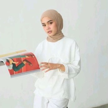 NEW ARRIVAL - Eveseitch - Mima Blouse - Blouse Wanita Cringkle