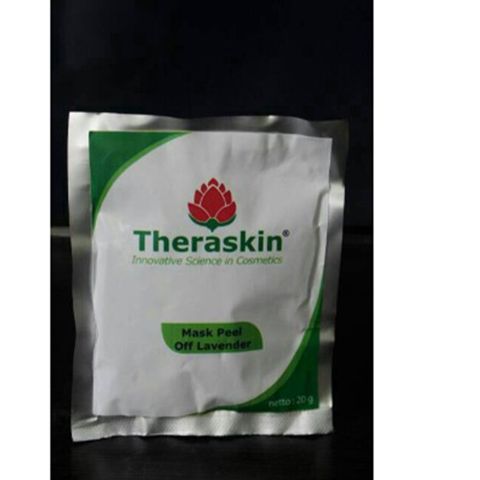 Theraskin mask peel off lavender