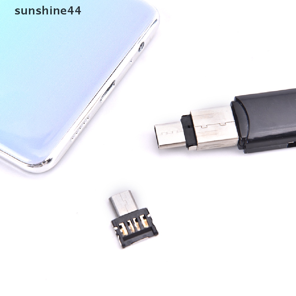 Sunshine 2 In 1 Kabel Adapter Konverter Transfer Konektor USB Tipe C OTG