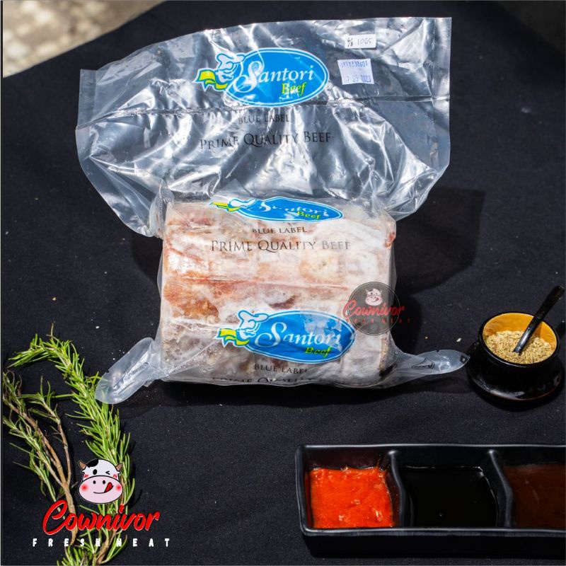 

Santori Blue Label Tenderloin Beef Steak 1 slice 200 gr / 5 slice 1 kg