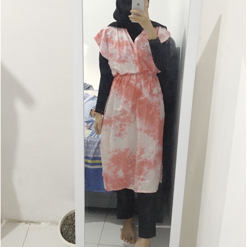 DASTER KEKINIAN | TIE DYE DASTER MIDI |TIE DYE