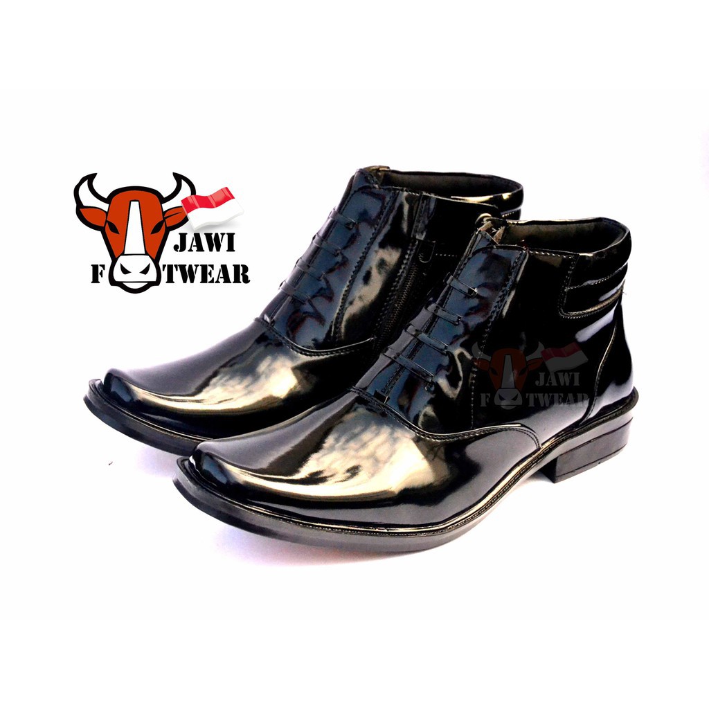 RPM  SEPATU PDH TNI POLRI SECURITY KULIT KILAP VR - 03