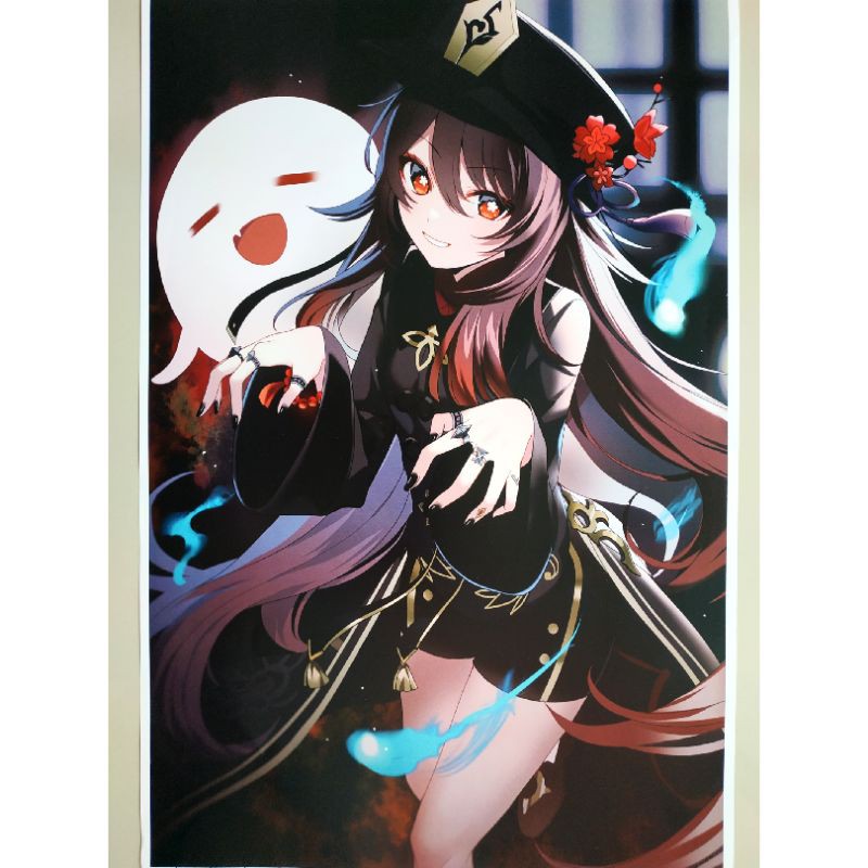 Poster Game Genshin Impact 14 Hu Tao Merchandise