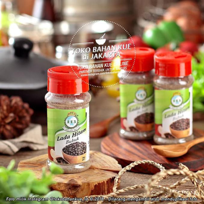 

BERKUALITAS! Rempahku - 113 Lada Hitam Bubuk Black Pepper Blackpepper Powder Botol