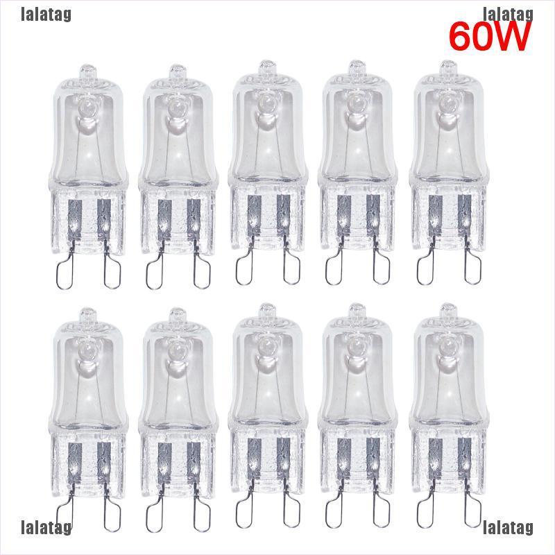 (Lala) 10pcs Lampu Oven G9 25w 28w 40w 60w