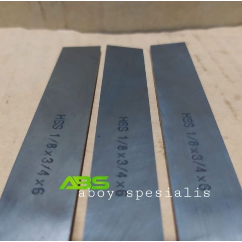 HSs mata pisu bubut persegi panjang datar/pahat bubut 1/8 x 3/4 x 6