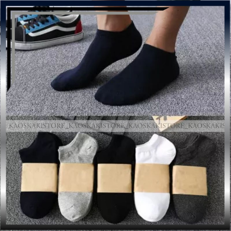 Kaos Kaki Pendek Mata Kaki Wanita Pria Dewasa / Kaos Kaki Mata Kaki Wanita Tebal / Kaos Kaki Mata Ka