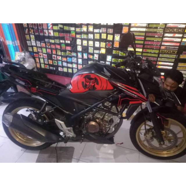 Striping All New Cb150r Cb 150 R Variasi Honda Sticker Motor