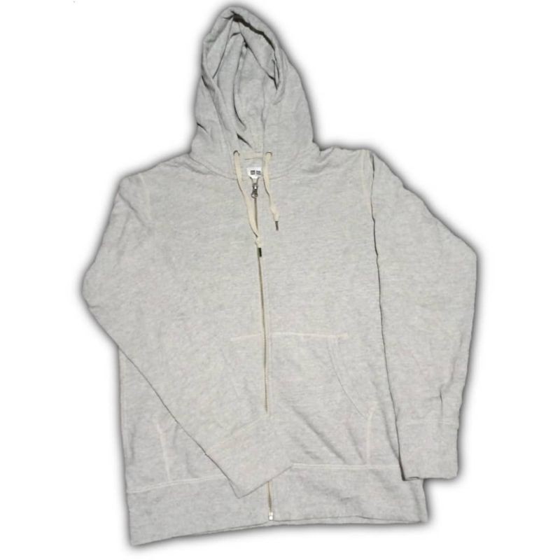 zip hoodie uniqlo basic