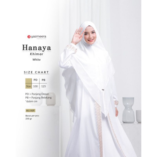 Hanaya Khimar by Yasmeera