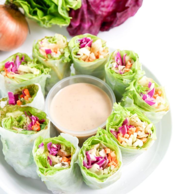 

SALAD ROLL VEGGIE by QISHARA KITCHEN