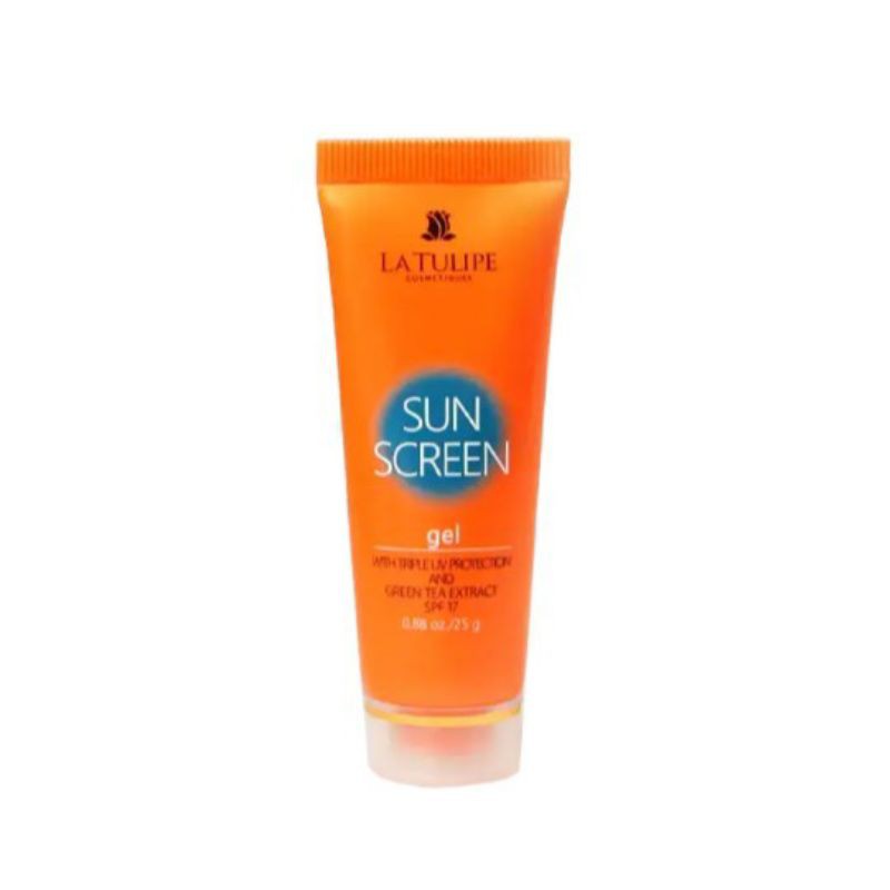 Jual La Tulipe Sun Screen gel SPF 17 25gr Shopee Indonesia