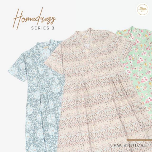 HOME DRESS  SERI A dan B by dhiya official /daster premium busui