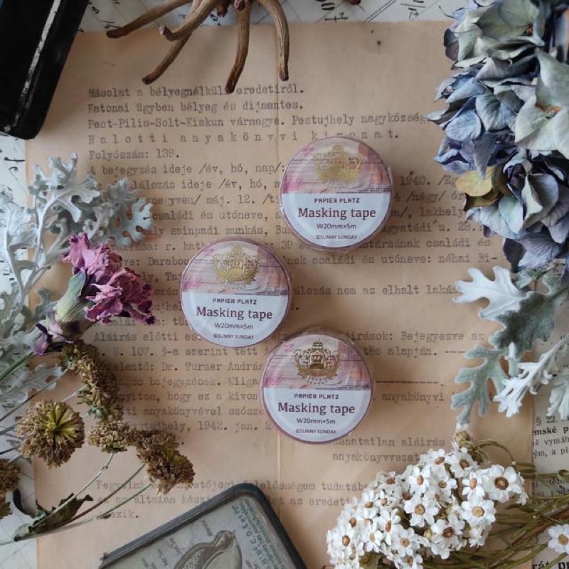 

Sunny Sunday x Papier Platz Rogo Washi Tape