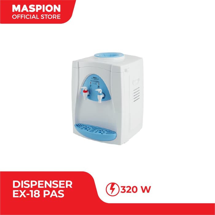 MASPION Dispenser Air Panas Normal EX 18PAS - Garansi 1 Tahun