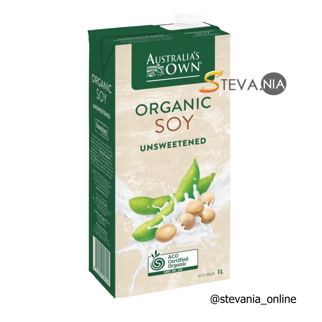 

Australia's Own Organic Unsweetened Soy Milk 1LTR Original