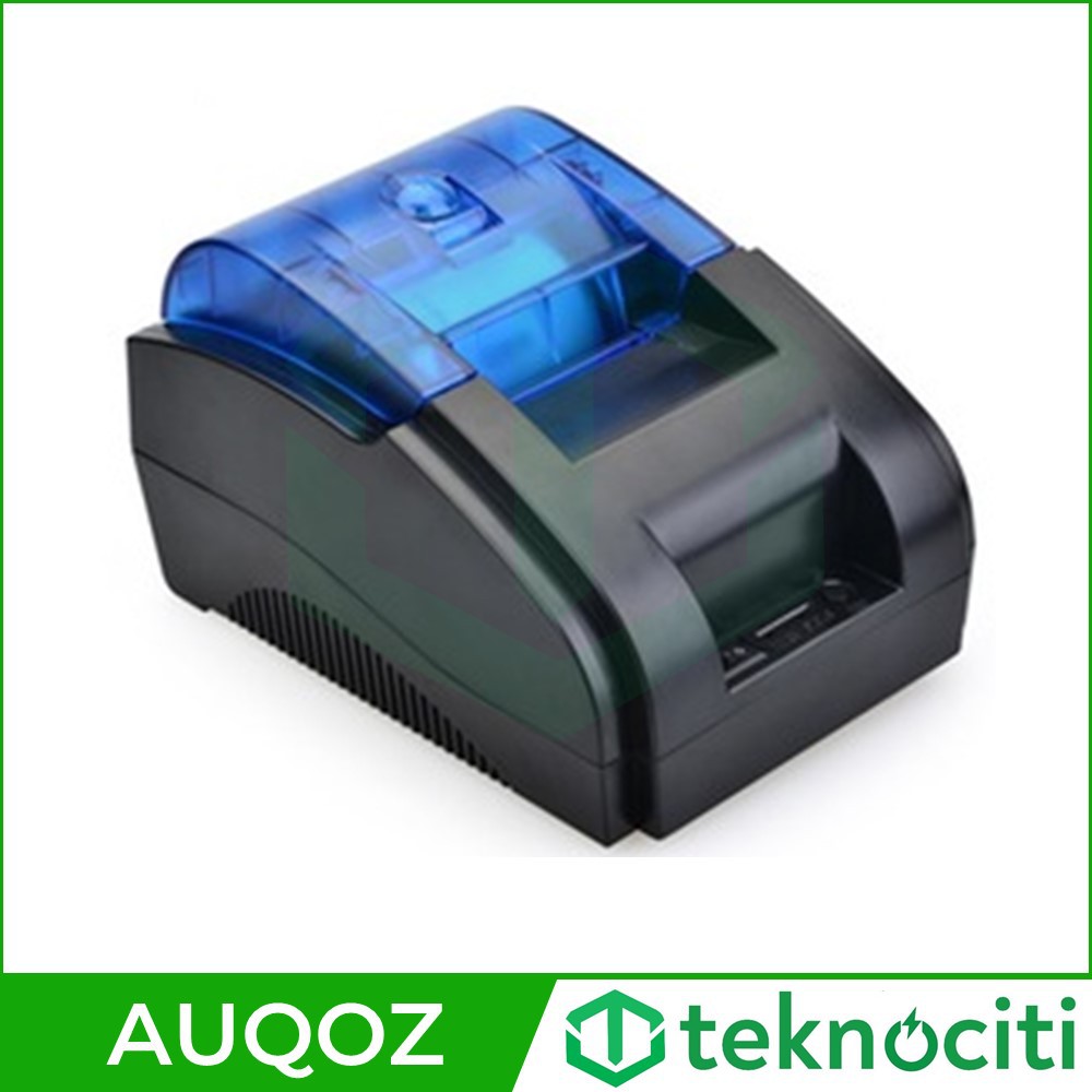 AUQOZ Mini Thermal Printer Bluetooth 58mm AQ-58D / PRJ-58D Support Panda + Moka Pos