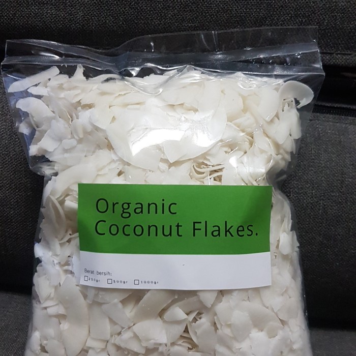 

Coconut flakes Organic 500 gr/ Kelapa parut kering 500gr