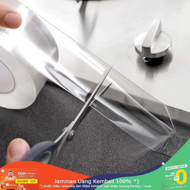 (BISA COD) RVOSTR YouLian Lakban Waterproof Dapur Kitchen Sink Seal Tape 1x30mm - NJD11