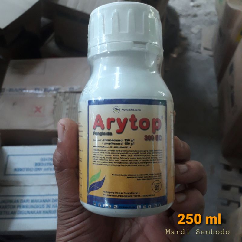 Fungisida ARYTOP 300 EC difenokonazol 150 g/l + propikonazol 150 g/l kemasan 250ml