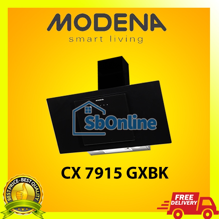 MODENA Chimney Hood 90 cm - CX 7915 GXBK