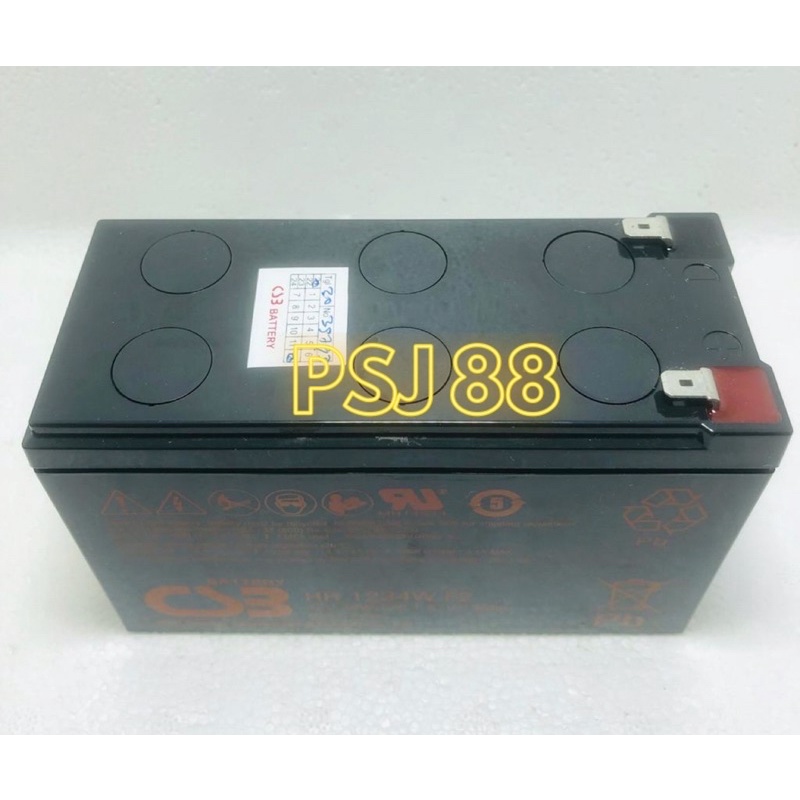 Dreambrown_ Original Aki Baterai Csb Hitachi 12V 9Ah Hr1234W F2 - Hr 1234W Ups Apc Hr 1234 (High