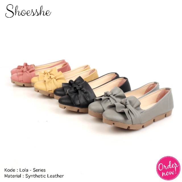 Fsb - LOLA Sepatu Flat Shoes Sol Tebal Wanita