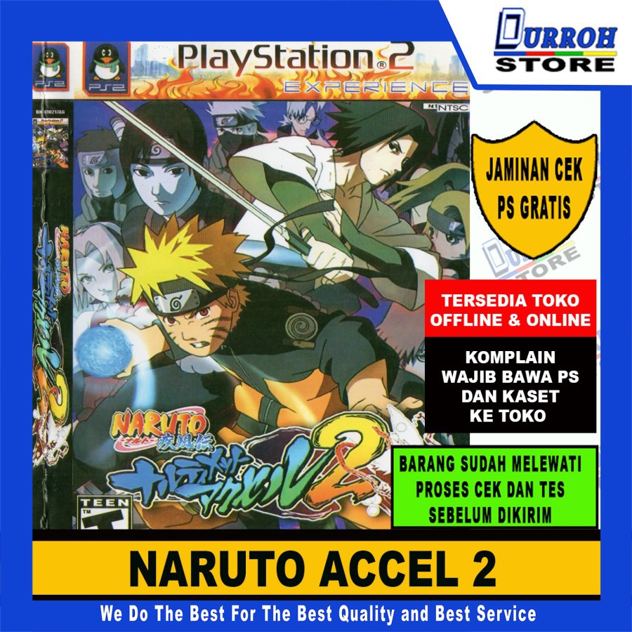 KASET GAME PS 2 NARUTO ACCEL 2